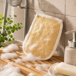 Bao tay xơ mướp - Xơ mướp tắm