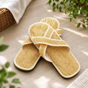 Dép xơ mướp - Xơ mướp massage chân