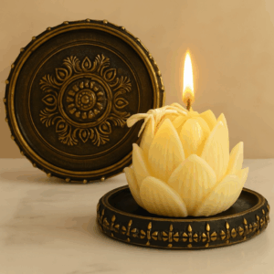 Đế đựng nến nghệ thuật - Hình tròn