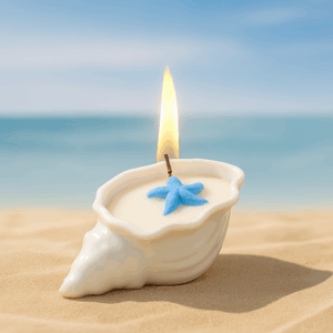 Nến Thơm Handmade - Vỏ Sò