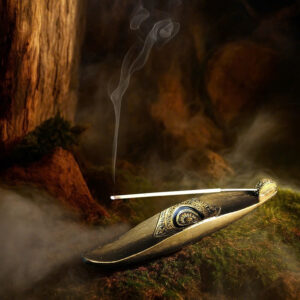 Bộ đế thuyền và nhang trầm hương