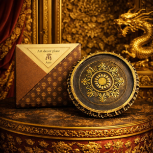 Đĩa nến nghệ thuật – Tròn
