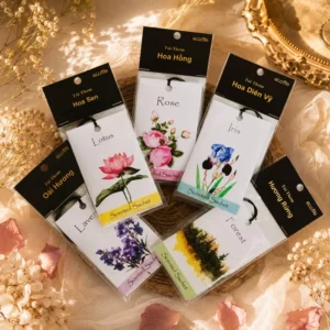 Bộ 5 túi thơm Rose + Lotus + Iris + Forest + Lavender - 0962 998 995 | 0937 501 941