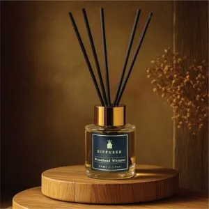 Tinh dầu khuếch tán thơm Woodland Whisper-Tinh dầu thơm phòng mùi oải hương, thông đỏ, nhục đậu khấu