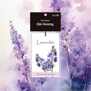Túi thơm Lavender - Túi thơm tủ quần áo oải hương